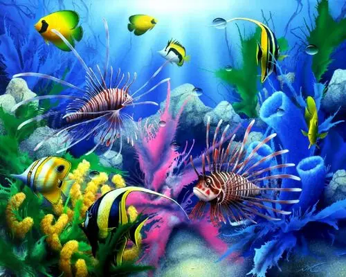 Underwater World Computer MousePad picture 105714