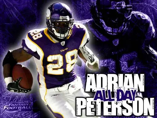 Adrian Peterson Computer MousePad picture 93647
