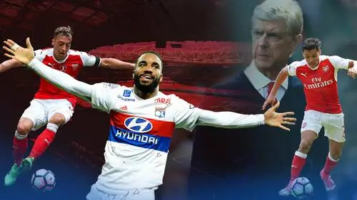 Alexandre Lacazette Wall Poster picture 696843