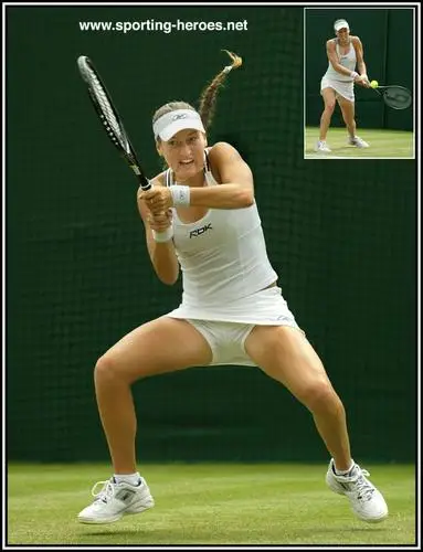 Justine Henin-Hardenne White T-Shirt - idPoster.com