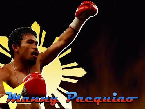 Manny Pacquiao Drawstring Backpack - idPoster.com