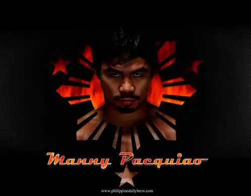 Manny Pacquiao White T-Shirt - idPoster.com