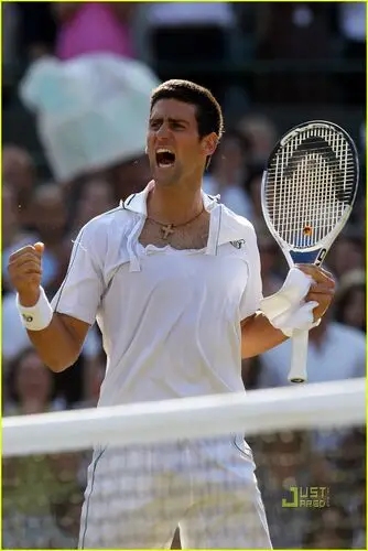 Novak Djokovic Drawstring Backpack - idPoster.com