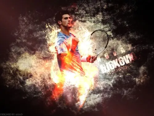 Novak Djokovic Men's Colored Hoodie - idPoster.com