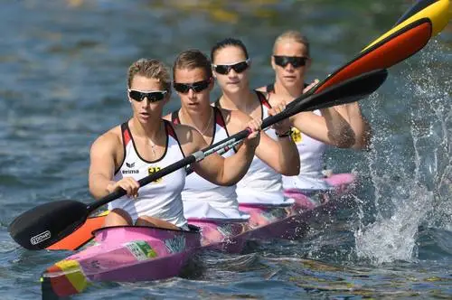 Olympics Rio 2016 Canoeing Women's Colored Tank-Top - idPoster.com
