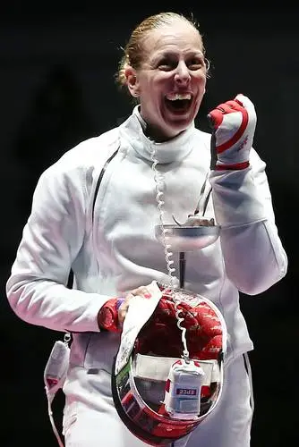 Rio 2016 Olympics Fencing White T-Shirt - idPoster.com