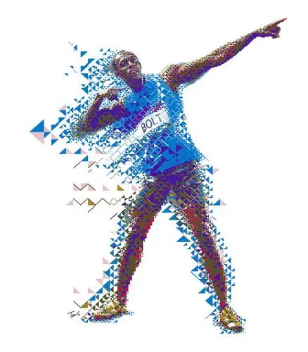Usain Bolt Fridge Magnet picture 166045