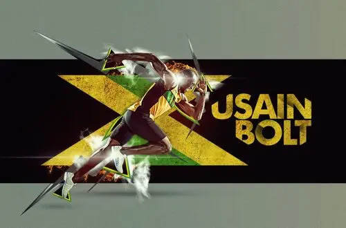 Usain Bolt Protected Face mask - idPoster.com