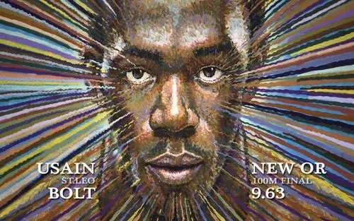 Usain Bolt Fridge Magnet picture 166259
