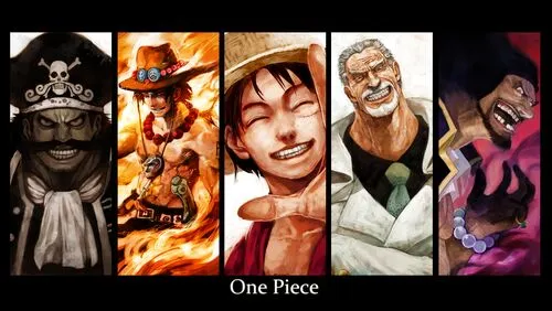 One Piece White Tank-Top - idPoster.com