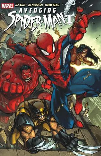 Avenging Spider-Man Men's Colored Hoodie - idPoster.com
