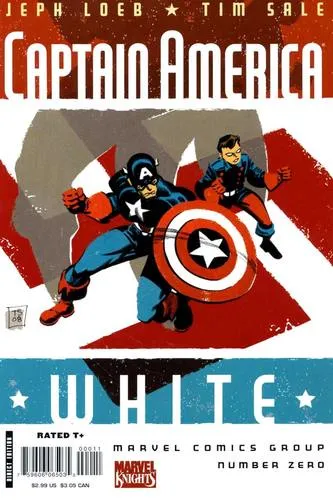 Captain America - White Tote Bag - idPoster.com