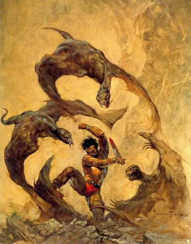 Frank Frazetta Wall Poster picture 746176