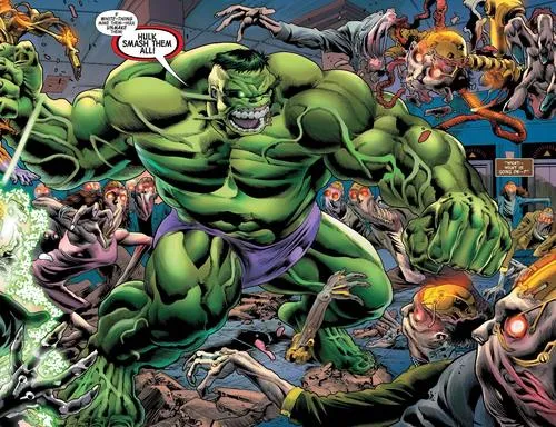 Immortal Hulk Men's Colored  Long Sleeve T-Shirt - idPoster.com