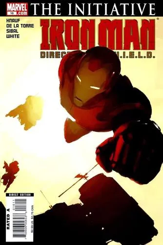 Iron Man - Director of S.H.I.E.L.D Women's Colored Tank-Top - idPoster.com