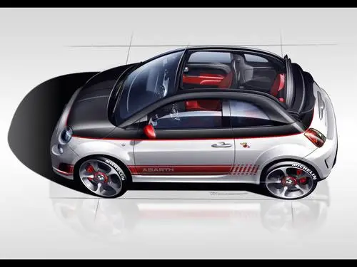 2010 Abarth 500C Wall Poster picture 98552