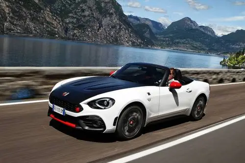 2016 Abarth 124 Spider Protected Face mask - idPoster.com