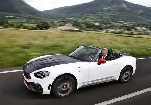2016 Abarth 124 Spider Wall Poster picture 907740
