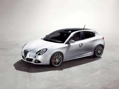 2010 Alfa Romeo Giulietta White Tank-Top - idPoster.com