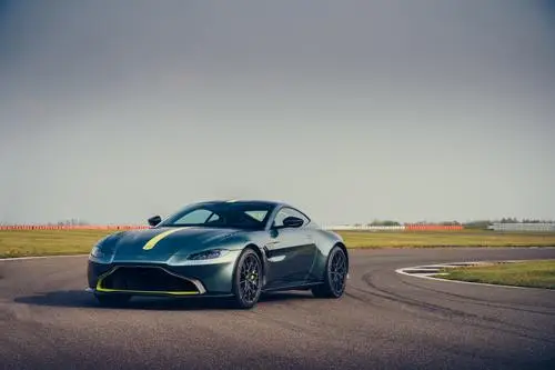 2019 Aston Martin Vantage AMR with manual transmission Protected Face mask - idPoster.com