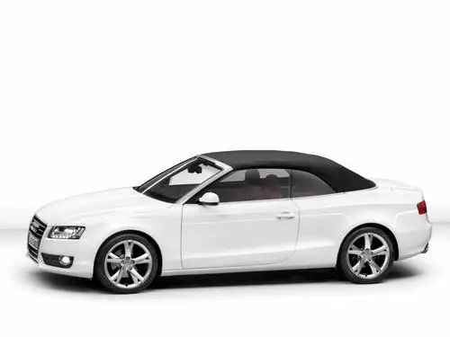 2010 Audi A5 Convertible White Tank-Top - idPoster.com