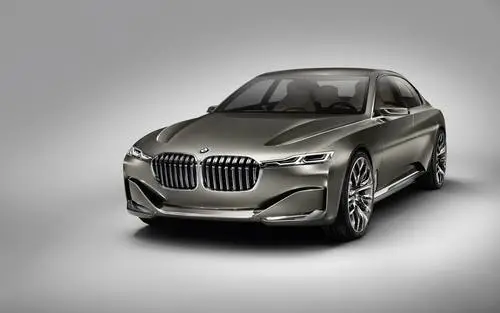 2014 BMW Vision Future Luxury White Tank-Top - idPoster.com