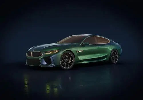 2018 BMW Concept M8 Gran Coupe Women's Colored  Long Sleeve T-Shirt - idPoster.com