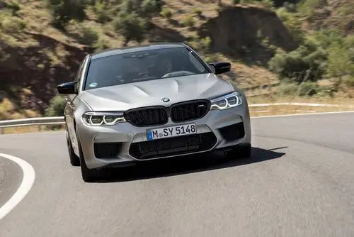 2018 BMW M5 ( F90 ) Competition - Ascari ( Spain ) White Tank-Top - idPoster.com