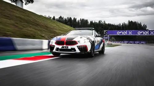 2019 BMW M8 ( F91 ) MotoGP Safety Car Wall Poster picture 968665