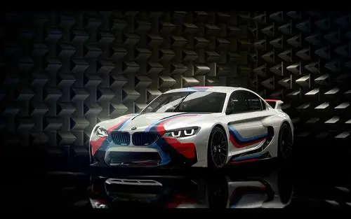 BMW Vision Gran Turismo 2014 White Tank-Top - idPoster.com