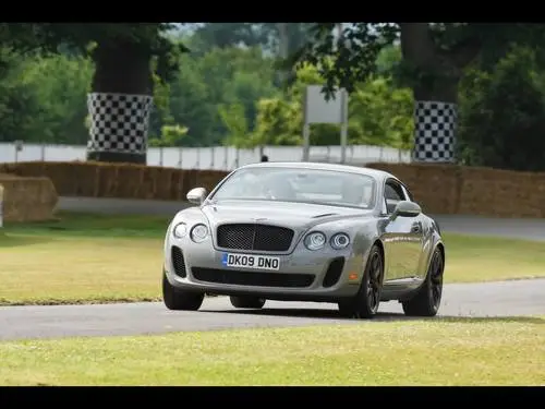 2009 Bentley Continental Supersports at Goodwood Women's Colored Hoodie - idPoster.com