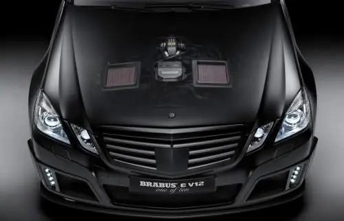 2010 Brabus Mercedes-Benz E V12 Wall Poster picture 100851