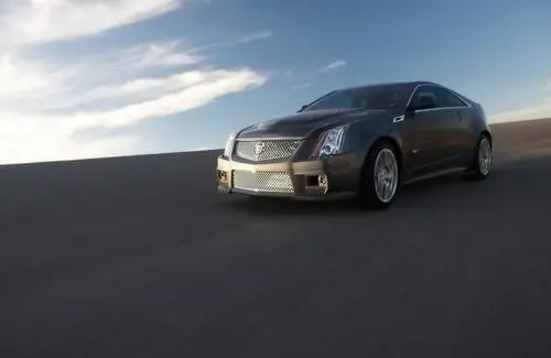 2011 Cadillac CTS-V Coupe White T-Shirt - idPoster.com