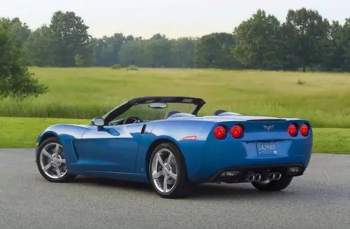 2009 Chevrolet Corvette Convertible Wall Poster picture 99085