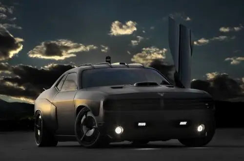 2009 Dodge Challenger Vapor Wall Poster picture 99310