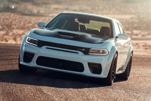 2020 Dodge Charger Scat Pack Widebody Men's Colored T-Shirt - idPoster.com