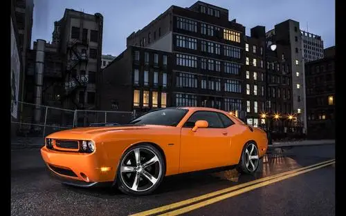 Dodge Challenger RT Shaker 2014 Protected Face mask - idPoster.com