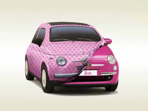 2009 Fiat 500 Birthday Gift for Barbie Jigsaw Puzzle picture 99503