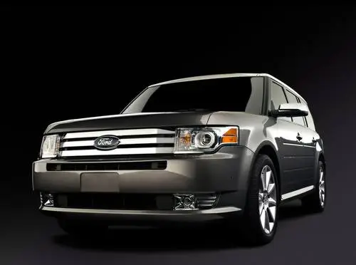 2010 Ford Flex with EcoBoost White T-Shirt - idPoster.com