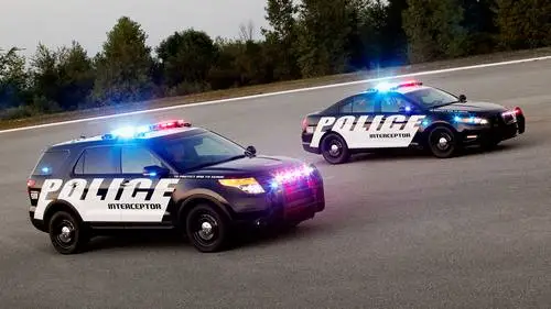 2014 Ford Police Interceptors Tote Bag - idPoster.com