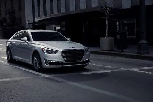 2018 Genesis G90 5.0 Ultimate Protected Face mask - idPoster.com