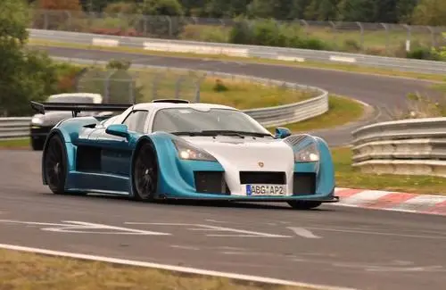2009 Gumpert Apollo Sport Nurburgring Lap Record Wall Poster picture 99761