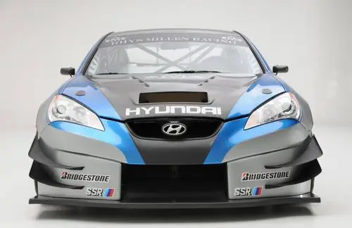 2010 Hyundai Rhys Millen Racing Genesis Coupe Women's Colored Hoodie - idPoster.com