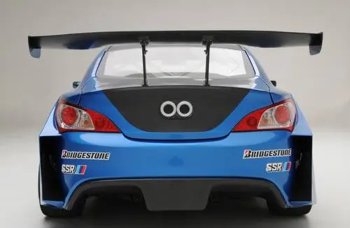 2010 Hyundai Rhys Millen Racing Genesis Coupe Men's Colored Hoodie - idPoster.com
