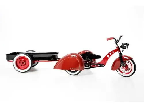 2009 Kid Kustoms Enzo Trike with Buddy Wag Fridge Magnet picture 100002
