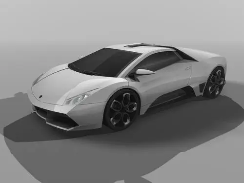 2010 Lamborghini Furia Concept Design of Amadou Ndiaye Fridge Magnet picture 100149