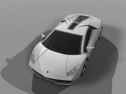2010 Lamborghini Furia Concept Design of Amadou Ndiaye Men's Colored Hoodie - idPoster.com