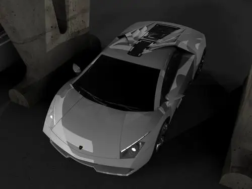 2010 Lamborghini Furia Concept Design of Amadou Ndiaye Women's Colored Hoodie - idPoster.com