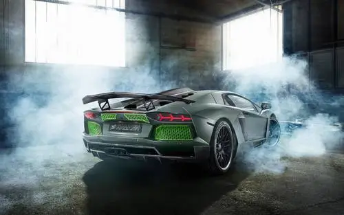Hamann Lamborghini Aventador White Tank-Top - idPoster.com