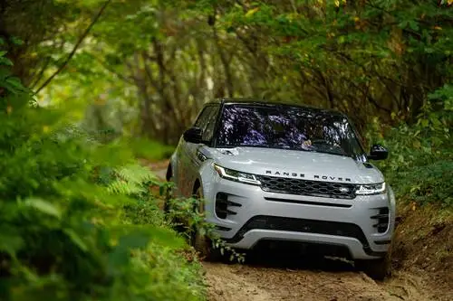 2019 Land Rover RR Evoque White Tank-Top - idPoster.com